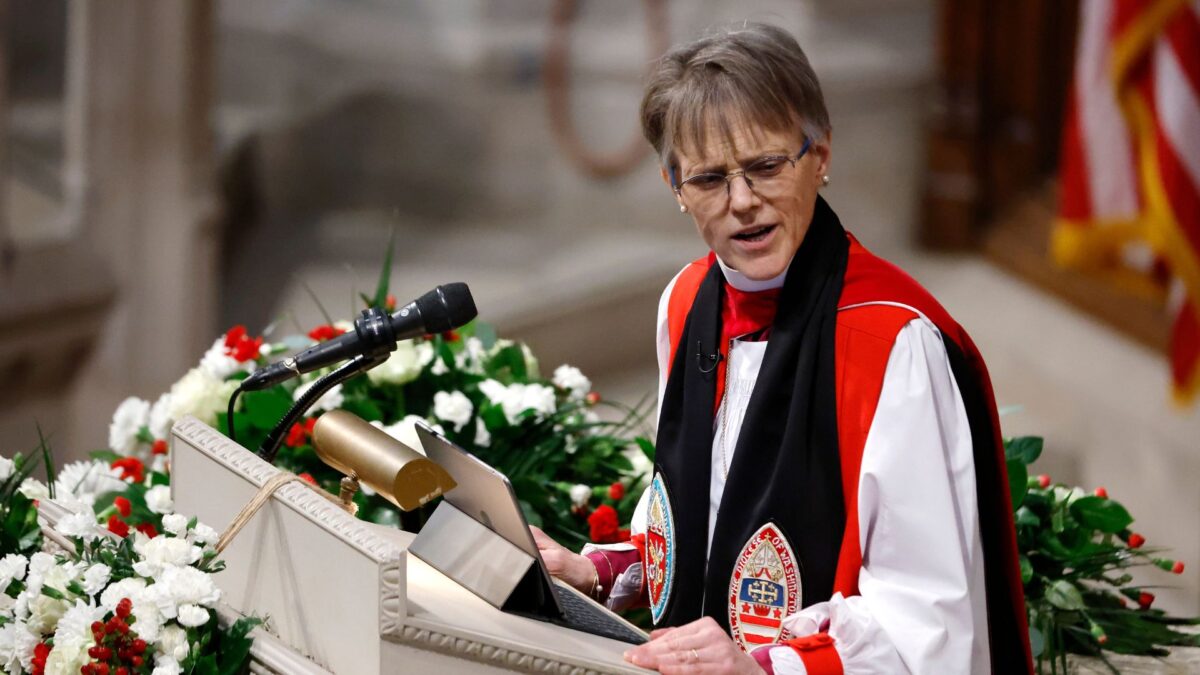 Bishop Asks Trump To ‘Have Mercy’ On Trans Children, Illegal Aliens At National Prayer Service