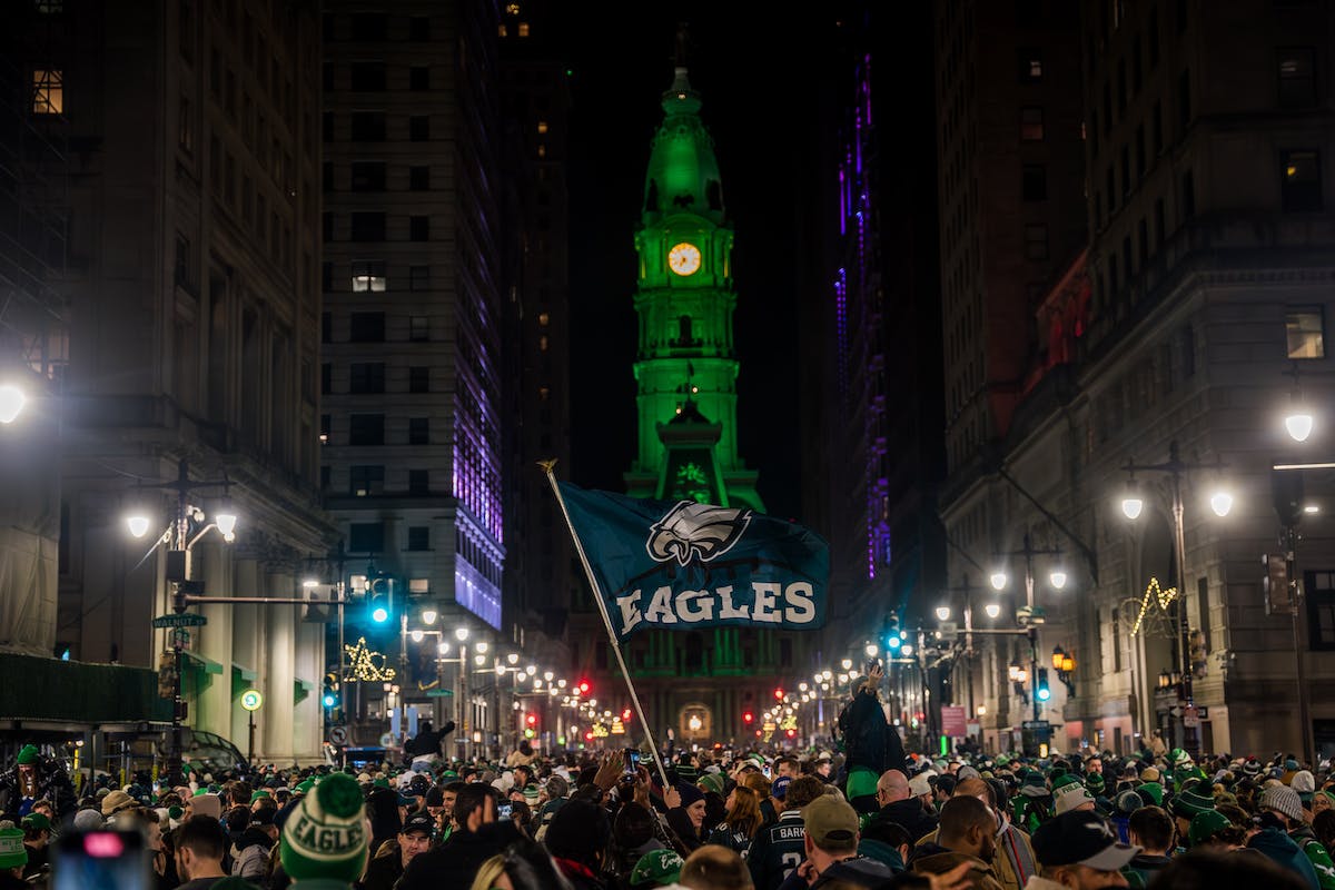 NextImg:Philly Mayor Pleads With Eagles Fans Ahead Of Super Bowl: ‘Don’t Climb Onto Anything, OK?’