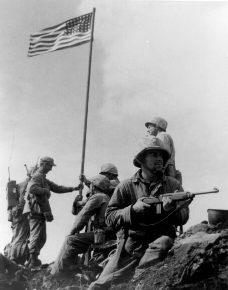 Staff Sergeant Louis R. Lowery, USMC, staff photographer for "Leatherneck" magazine, Public domain, via Wikimedia Commons