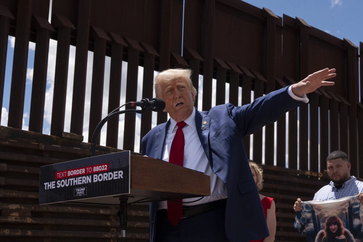 NextImg:Border Crossings Plunge 90% To Historic Lows Under Trump Crackdown