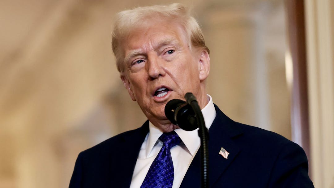 President Trump Signs Laken Riley Act Into Law US President Donald Trump speaks during a bill signing ceremony for the Laken Riley Act in the East Room of the White House in Washington, DC, US, on Wednesday, Jan. 29, 2025. Under the bill, the Homeland Security Department would be required to detain migrants who entered the US unlawfully if they are arrested for specified crimes, and would allow states to pursue civil action against federal agencies for harms allegedly caused by not complying with immigration laws related to admissions and removals.