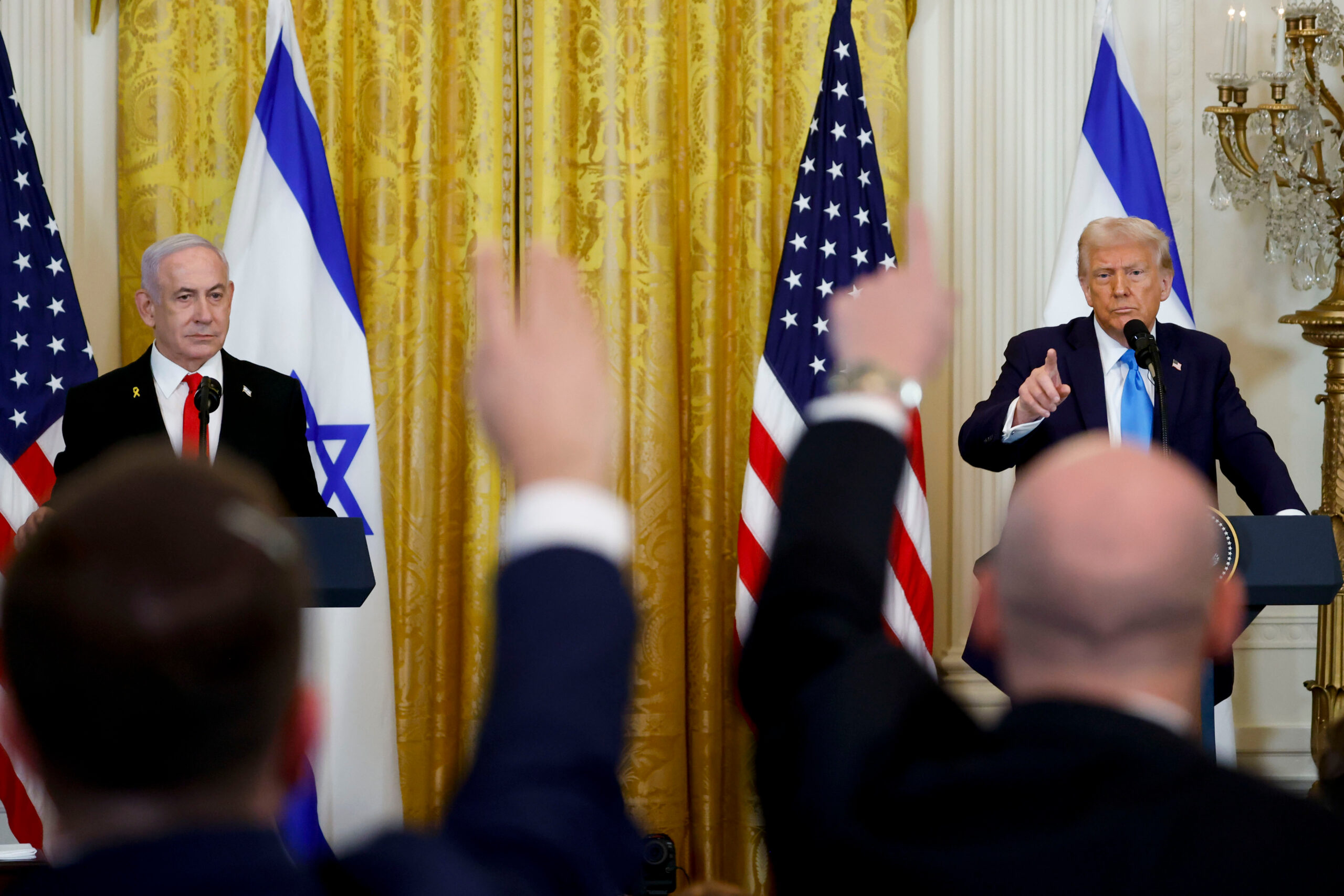 United States Will Take Over Gaza Strip, Trump Says During Netanyahu Press Conference