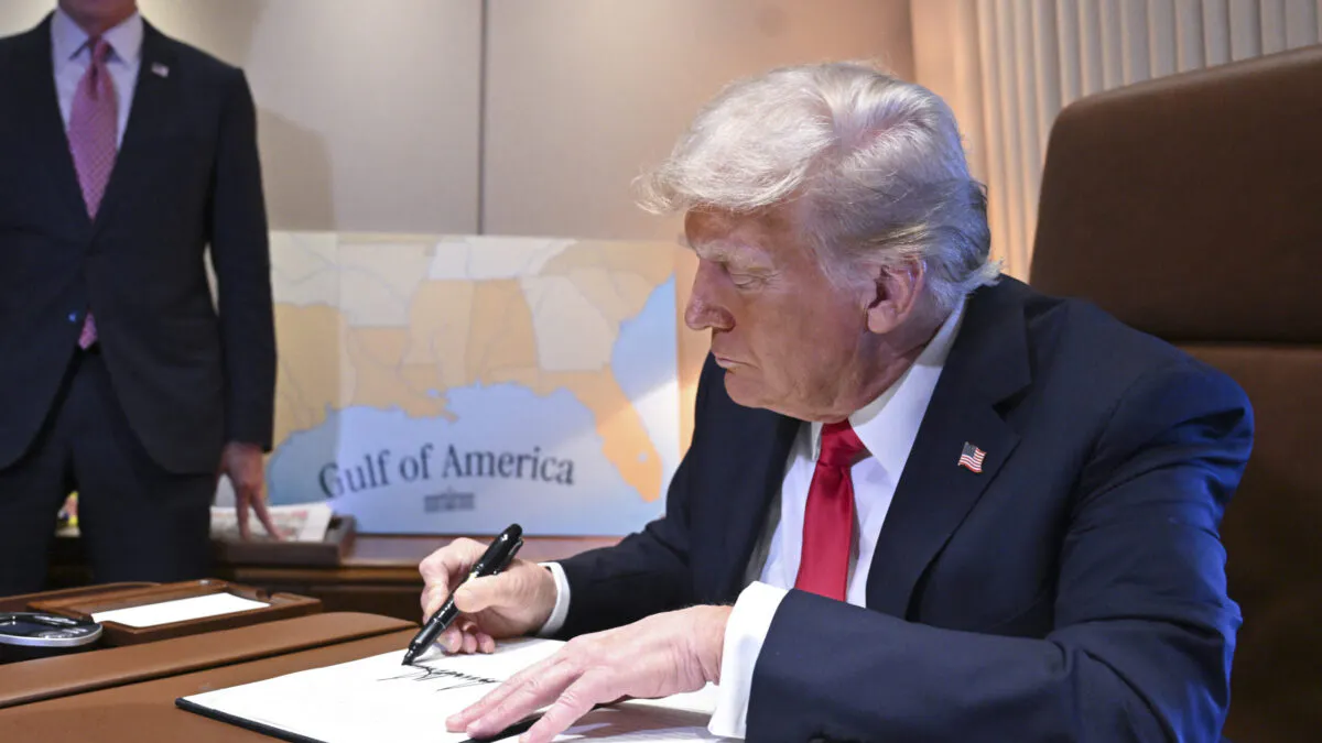 ‘We’re Flying Over It Right Now!’: Trump Creates New Holiday En Route To Super Bowl