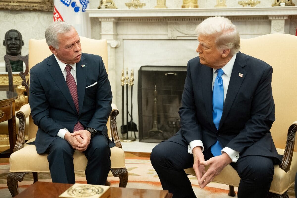 NextImg:King Abdullah Of Jordan Agrees To Accept Refugees During Trump White House Meeting