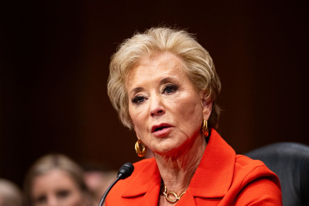 NextImg:Trump Nominee For Education Sec. Goes All In On Protecting Girls, Title IX