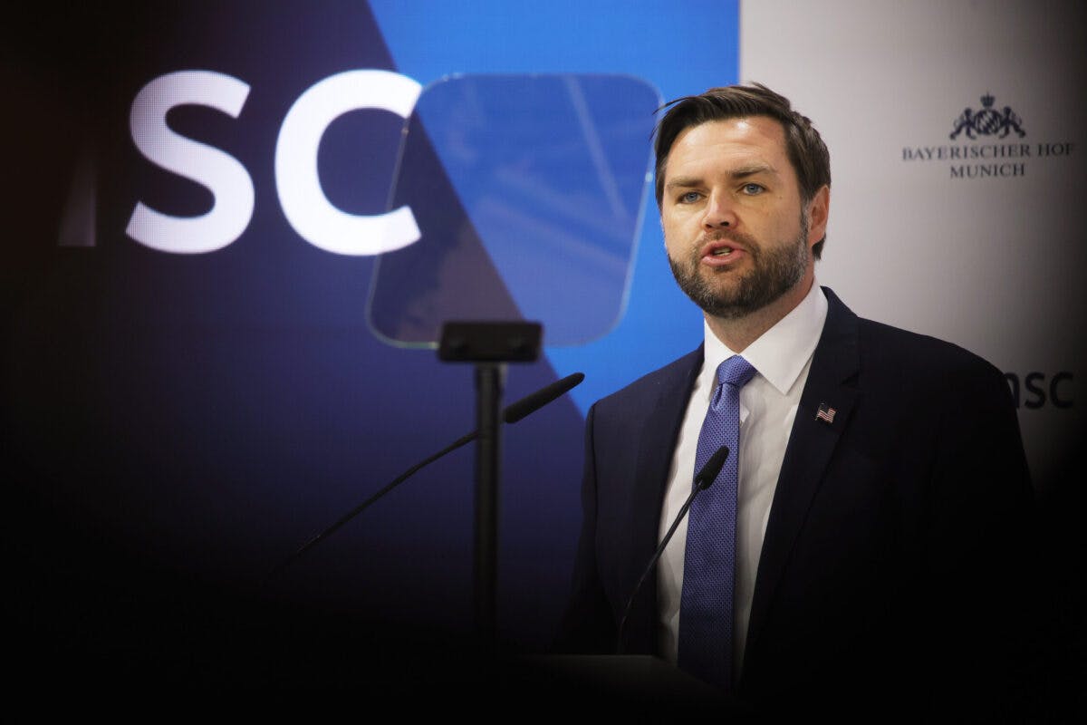 NextImg:Vance Gets Standing Ovation For Speech He Gave Last Week: ‘Two For The Price Of One!’