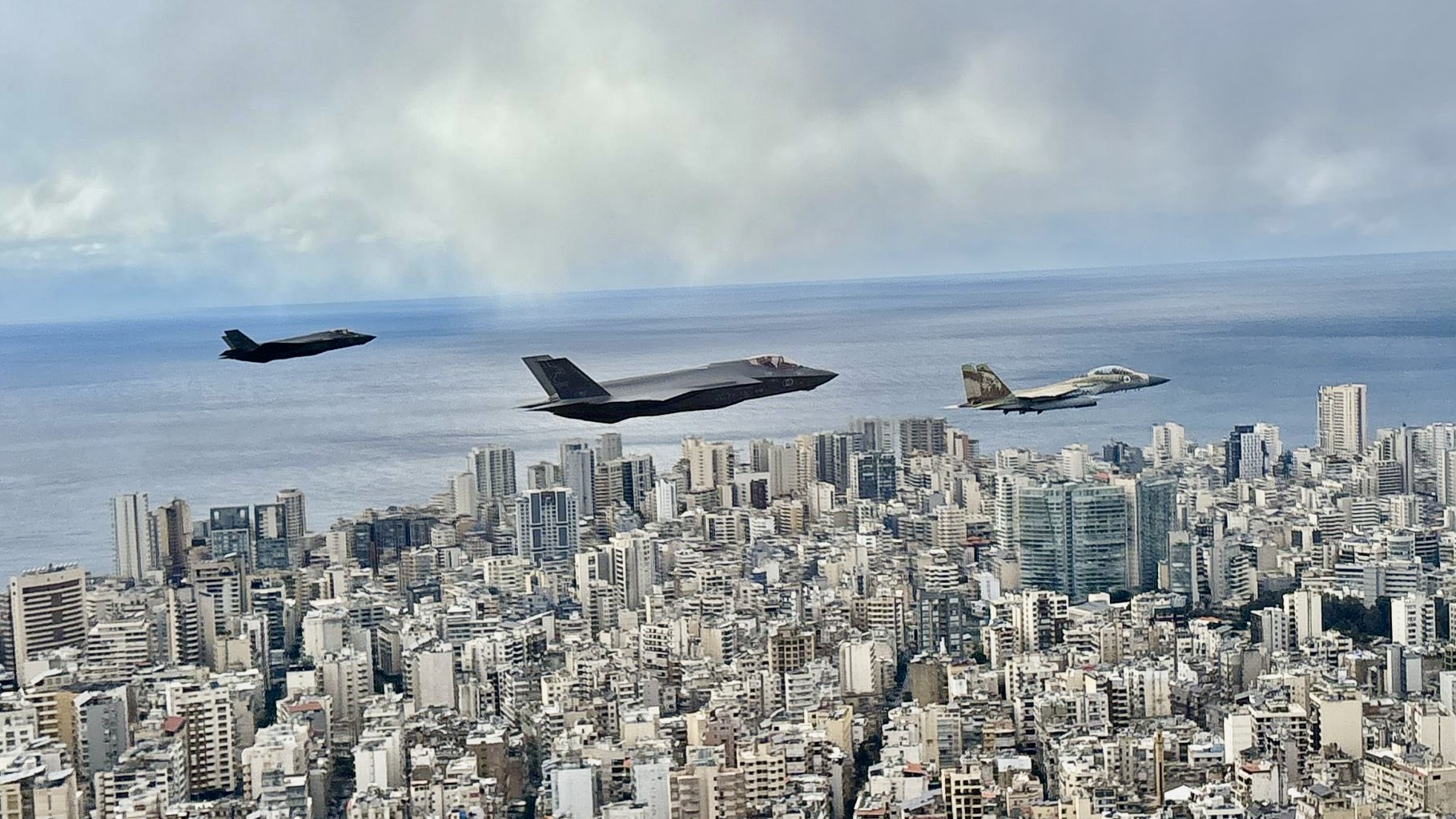 Israel Flies Fighter Jets Over Nasrallah’s Massive Funeral Ceremony In Lebanon