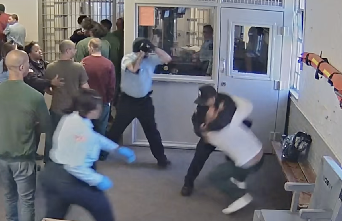 NextImg:EXCLUSIVE: Leaked Footage Shows How Violent NY Prisons Have Become Since Dems’ HALT Act