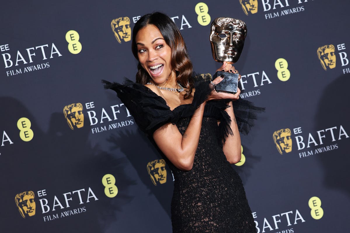 NextImg:‘Emilia Pérez’ Star Begins Cursing When Her Speech Gets Cut Short At BAFTAs