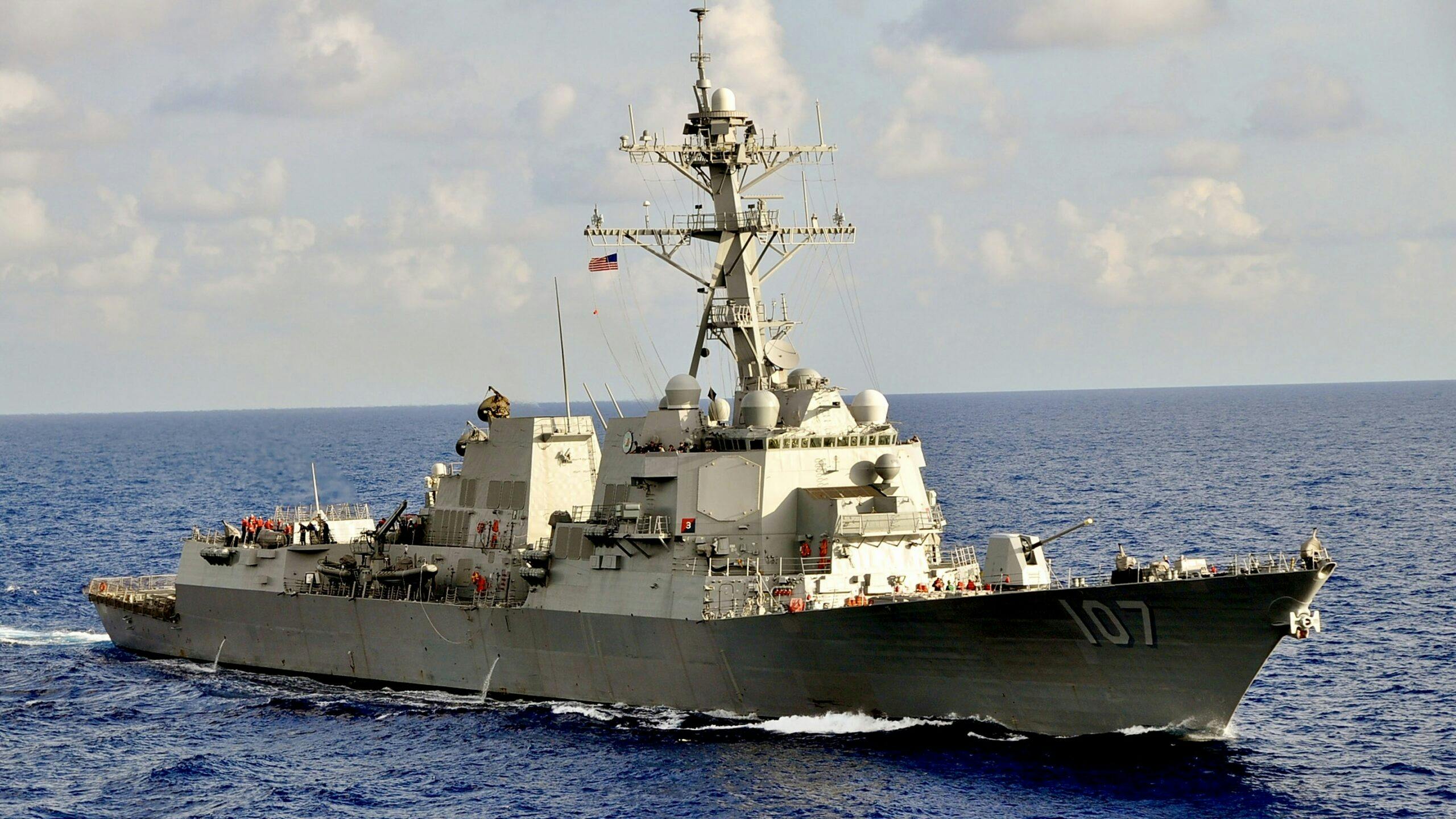 U.S. Navy Deploys Multiple Warships To Waters Around Southern Border