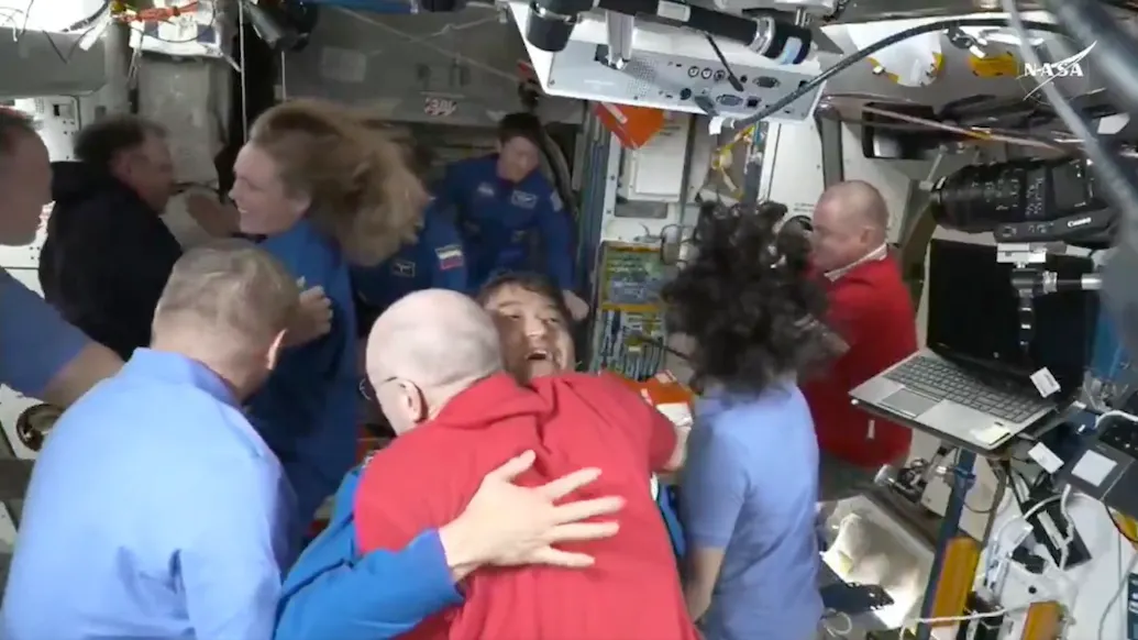 WATCH: SpaceX Crew Arrives On ISS To Relieve Stranded Astronauts: ‘A Wonderful Day’