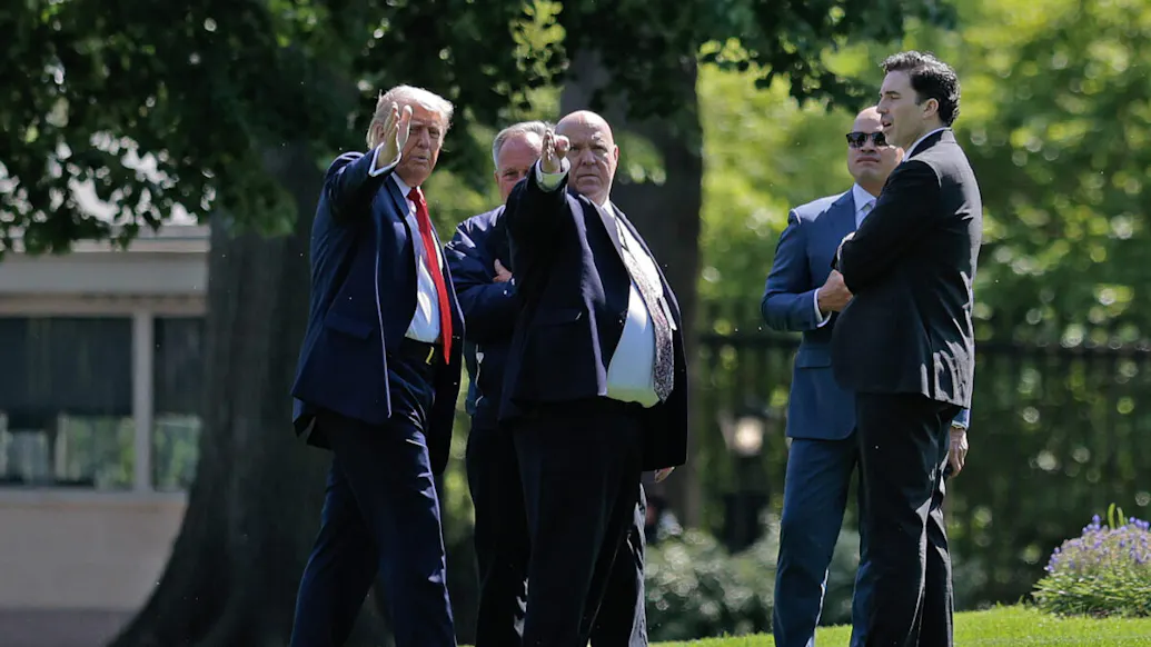 Trump To Personally Fund New Patriotic Addition To White House Grounds