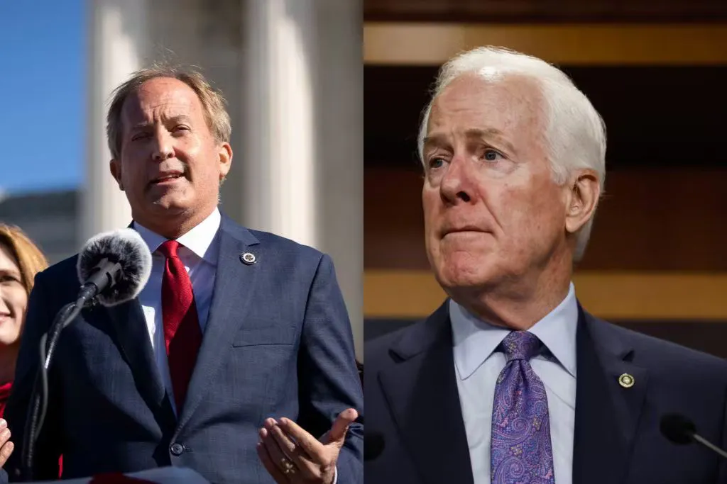 Trump-Backed Paxton Defeats Cornyn In Texas Senate Clash
