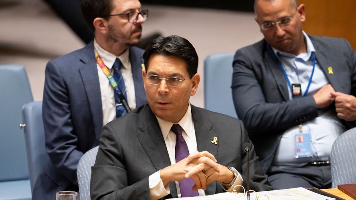 NextImg:Israel’s UN Ambassador Accuses UN Of ‘Mafia-Like’ ‘Shakedown’ Refusing U.S.-Backed Aid To Gaza