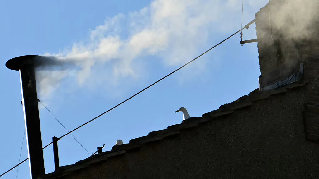 New Pope Elected As White Smoke Rises From Sistine Chapel