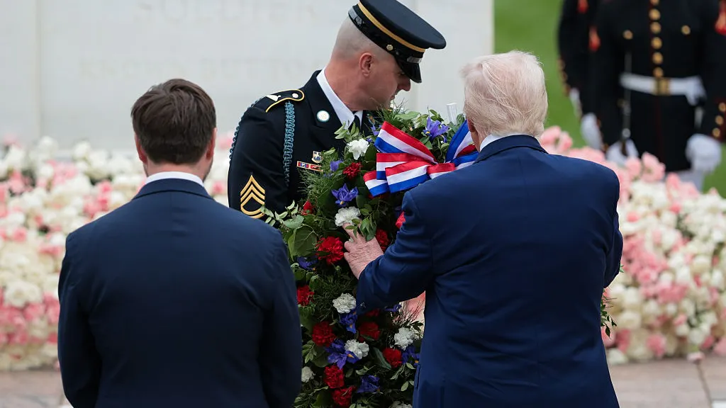 WATCH: Trump Lays Wreath At Tomb Of The Unknown Soldier On Memorial Day