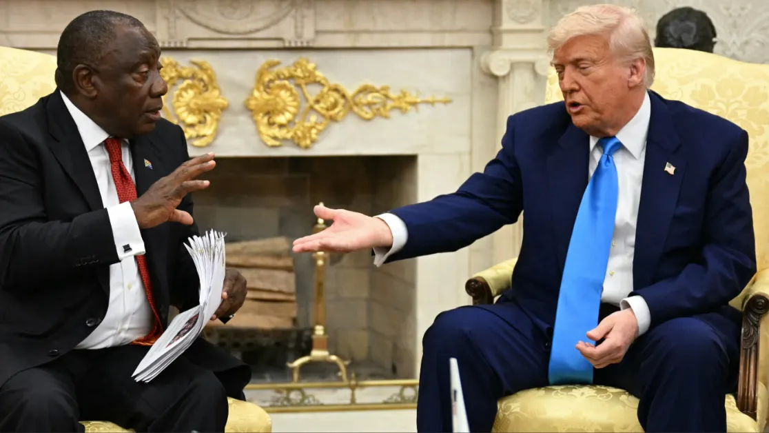 Trump Just Forced The South African President To Acknowledge The White Genocide