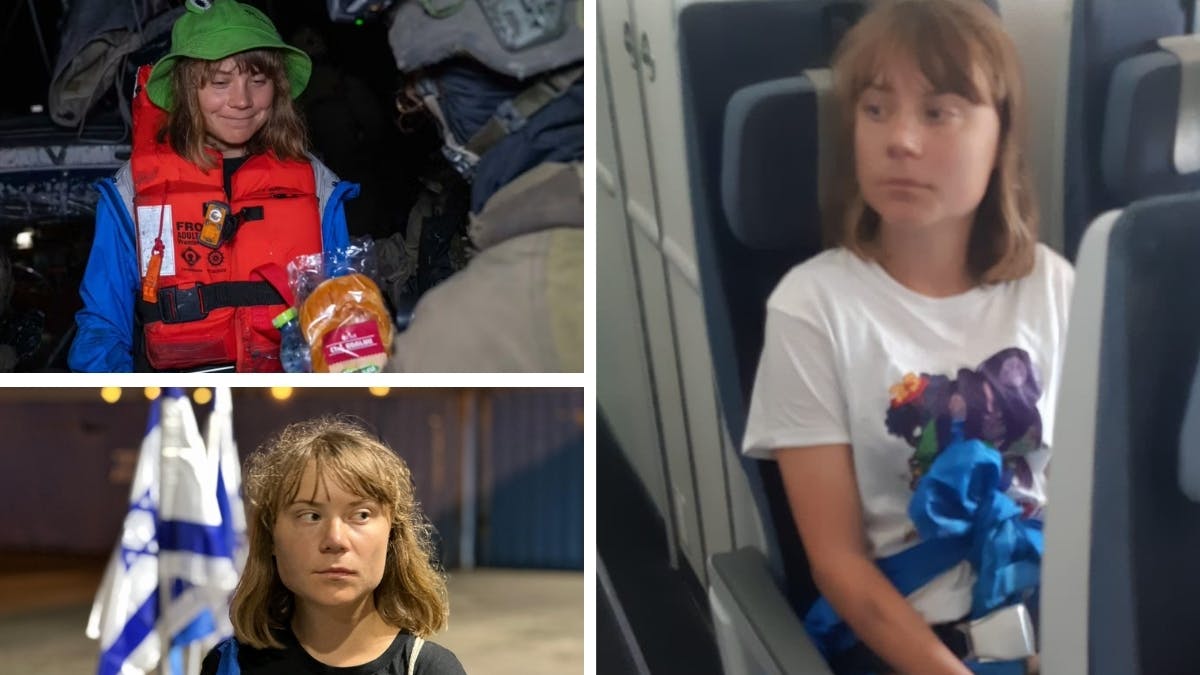 NextImg:Greta Thunberg Deported From Israel After ‘Selfie Yacht’ Intercepted