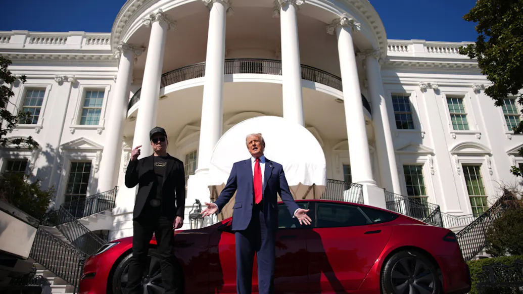 Everything You Need To Know About Trump’s Clash With Elon Over EV Credits