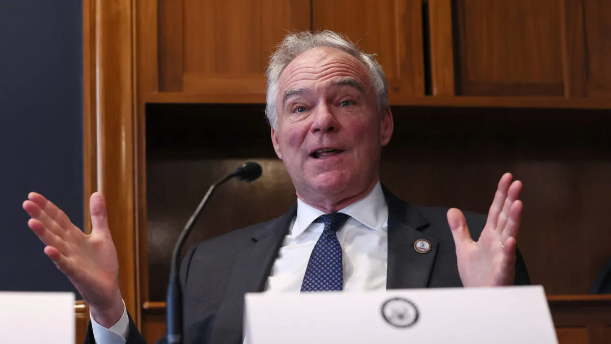 Tim Kaine Claims Trump Acted ‘Prematurely’ In Striking Iran, Presses Ahead With War Powers Vote