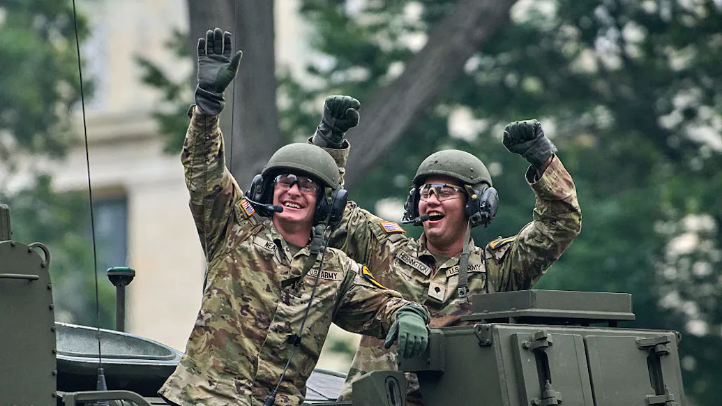 ‘It’s Not Dark, It’s Not Tense’: MSNBC Struggles To Accept Fun Vibe Of Army Birthday Parade