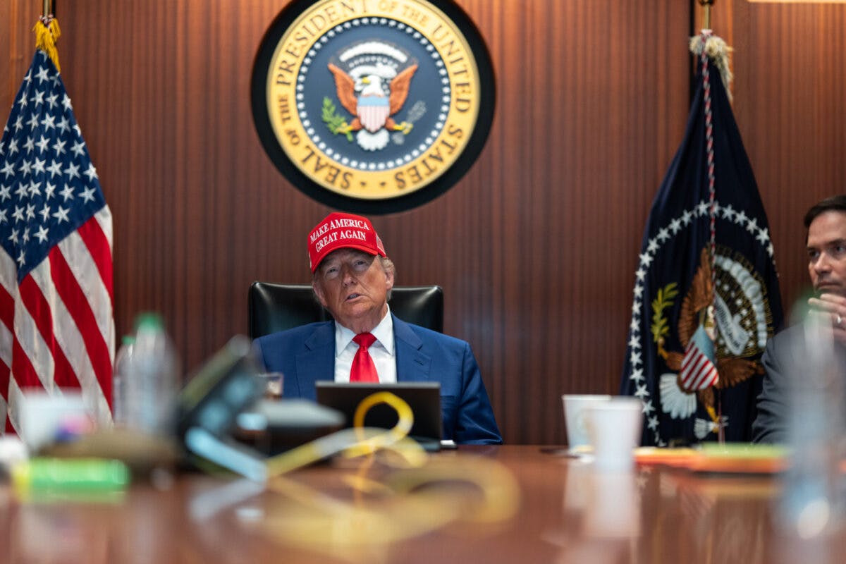 ‘Obliteration Is An Accurate Term!’: Trump Says Iran Satellite Images Show ‘Monumental Damage’