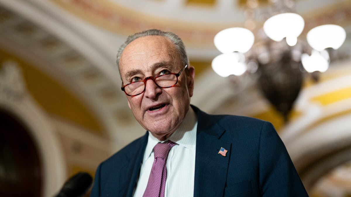 NextImg:Schumer Hospitalized For Dehydration As D.C. Nears 100 Degrees