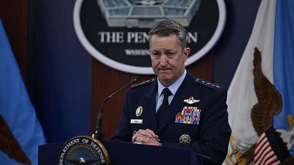 ‘Flags Flying…Tears Flowing’: Gen. ‘Razin’ Caine Honors Pilots’ Families After Heroic Iran Strike