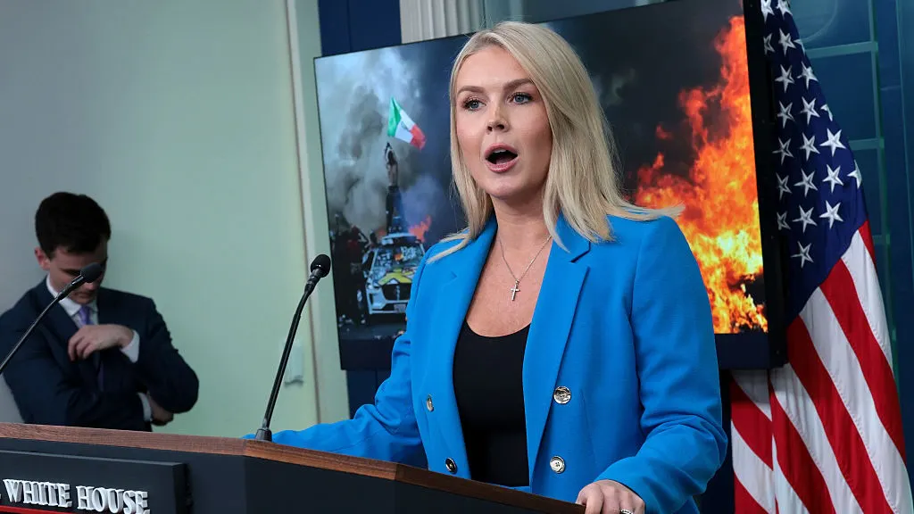 ‘What A Stupid Question’: Leavitt Clobbers Reporter Asking If Prez Supports Peaceful Protests