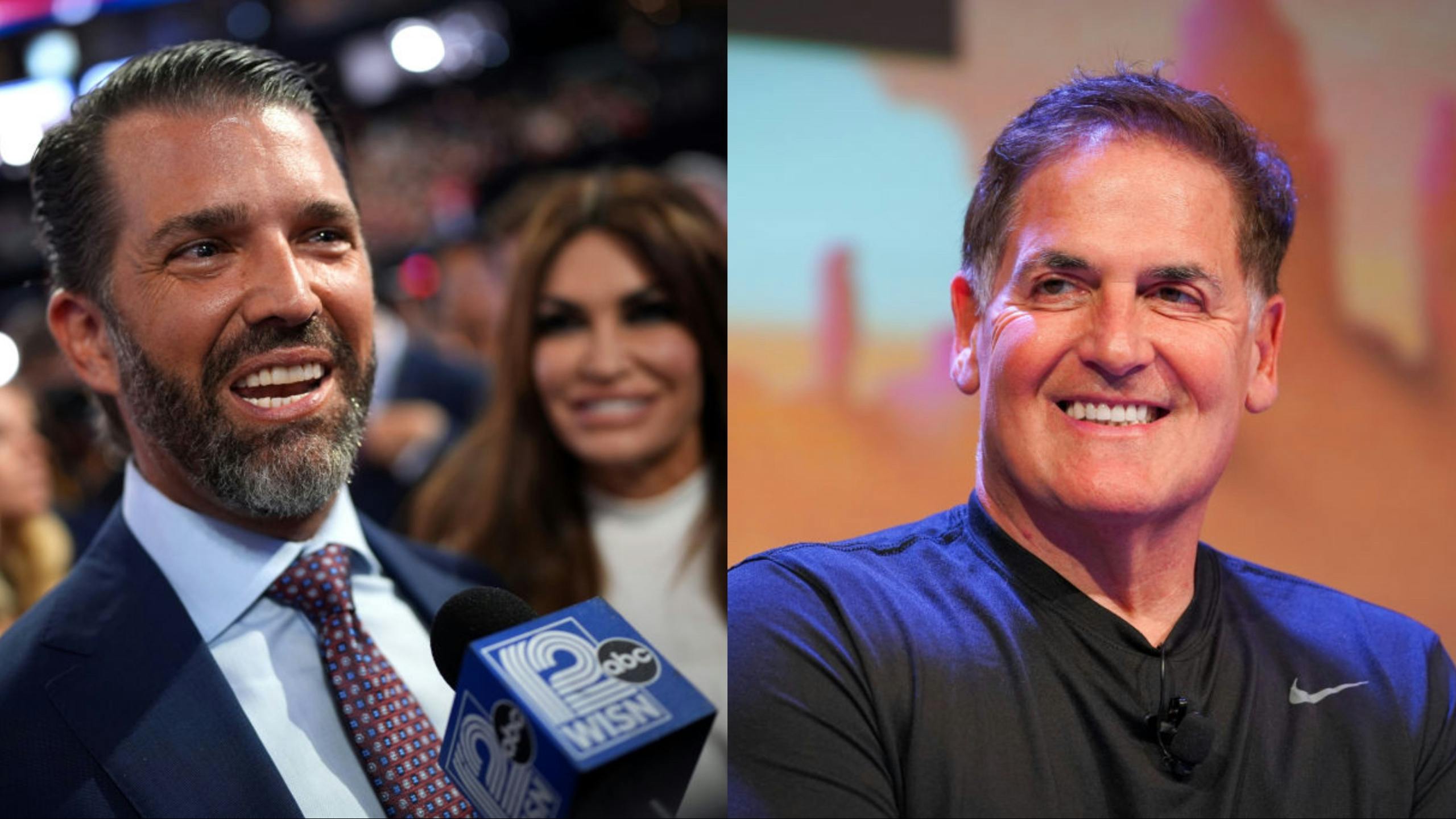 Donald Trump Jr. Teams Up With Mark Cuban To Dunk On Elizabeth Warren
