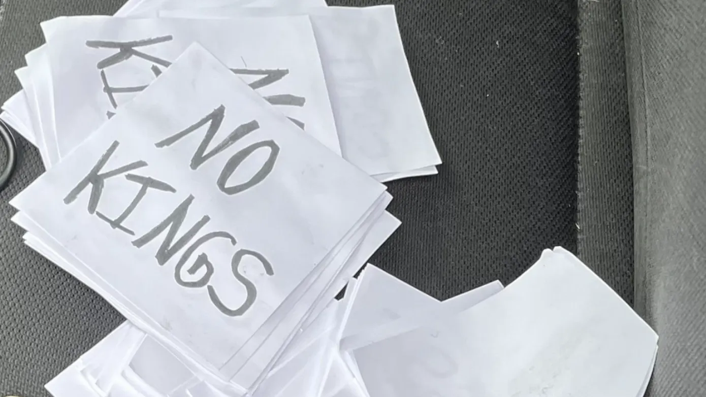 Flyers For Anti-Trump ‘No Kings’ Protest Found In Suspected Assassin’s Vehicle