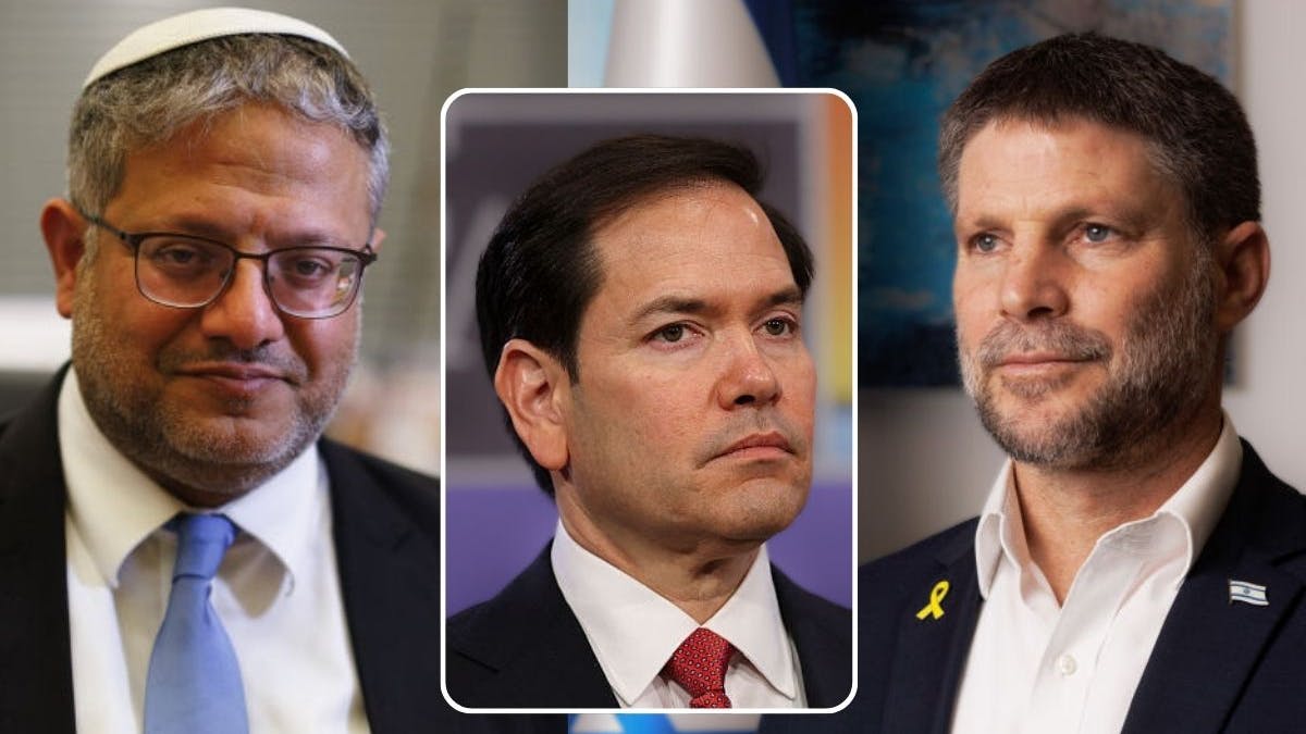 NextImg:Rubio Defends Israeli Officials After 5 Western Governments Sanction Them For ‘Extremist Rhetoric’