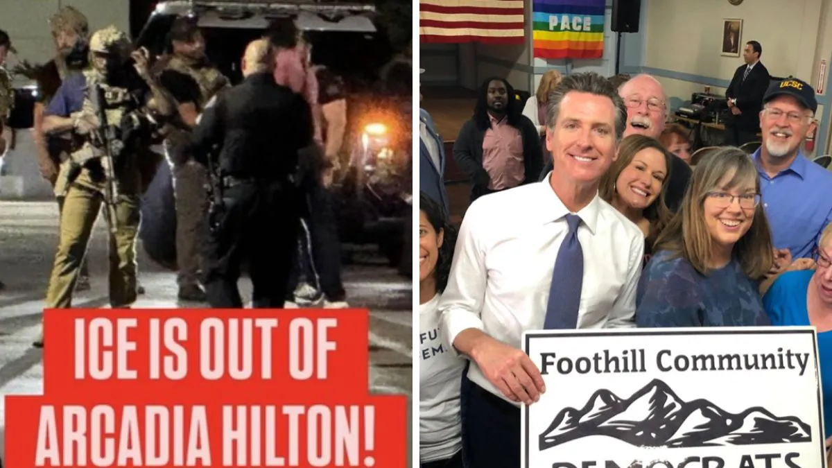 Democrat Party Doxxes ICE Agents In Los Angeles, Holds Protests At Their Hotels