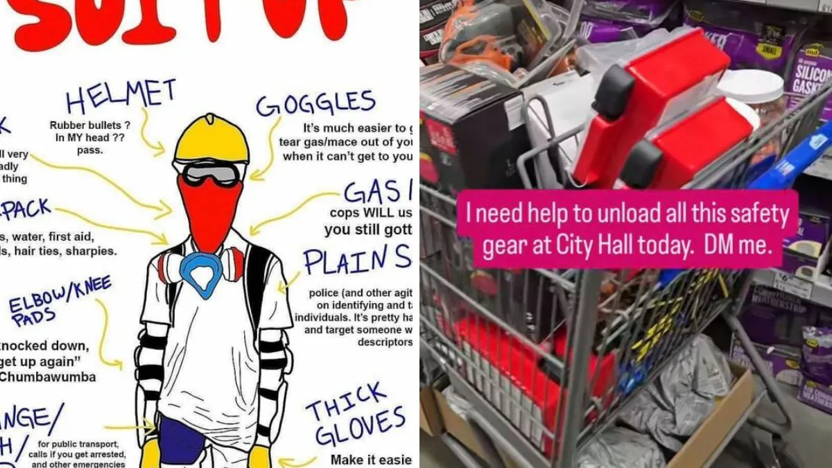 Meet The Leftwing Activist Using Social Media To Funnel Riot Gear To Anti-ICE Protests