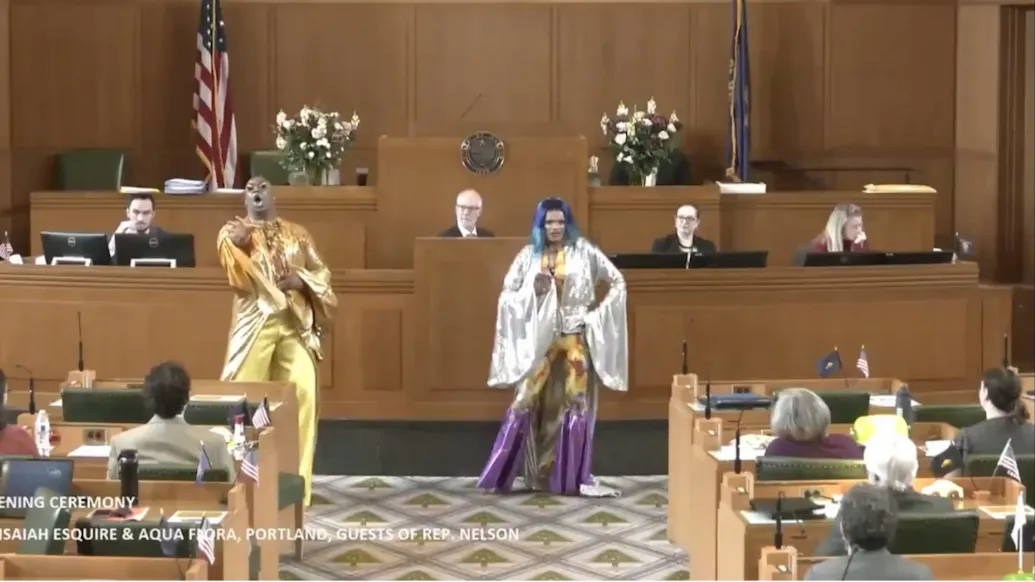 WATCH: Oregon Dems Turn House Floor Into Drag Show Stage