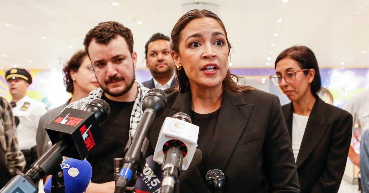 Pro-Hamas Agitator Mahmoud Khalil Bashes U.S. ‘Genocide’ With AOC After Judge Orders Release