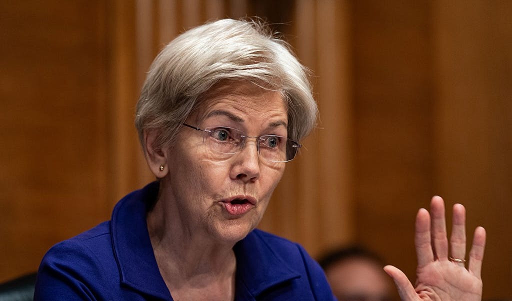 ‘Puts The Tip In Tippecanoe’: Elizabeth Warren Tumbles Over Table In Senate