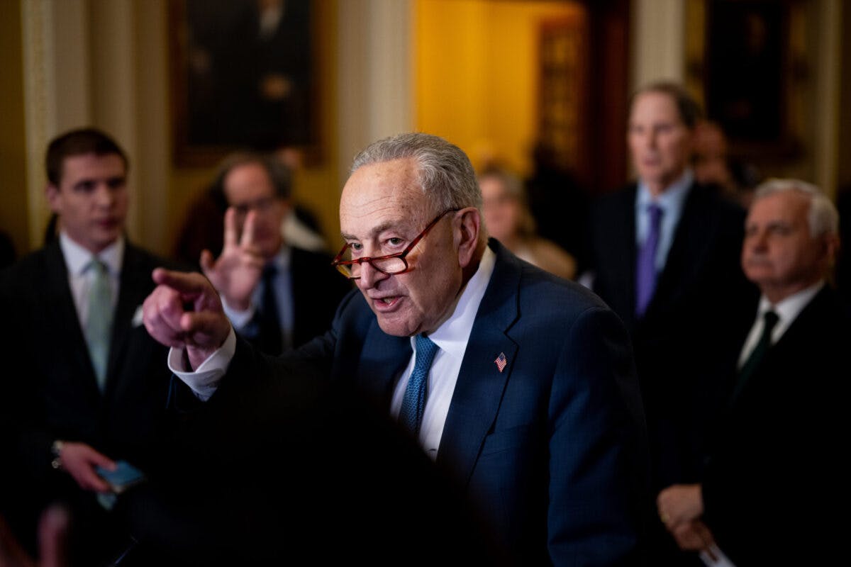 Thune Warns Schumer May Cave To Far Left, Push For Govt Shutdown In Coming Weeks