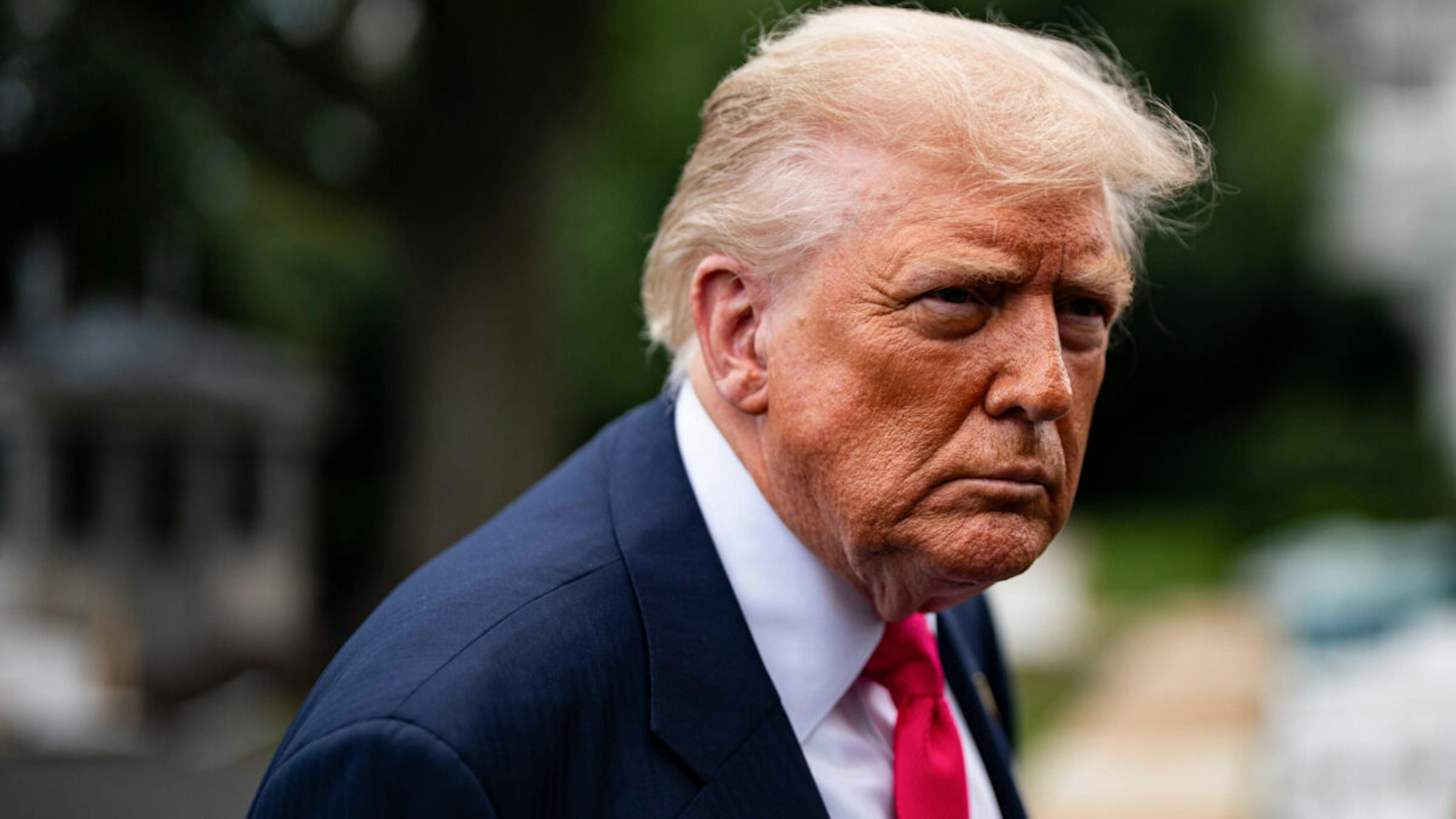 Trump Backs Bondi’s Handling Of Jeffrey Epstein Case, Insists Dems ‘Made Up’ The Files
