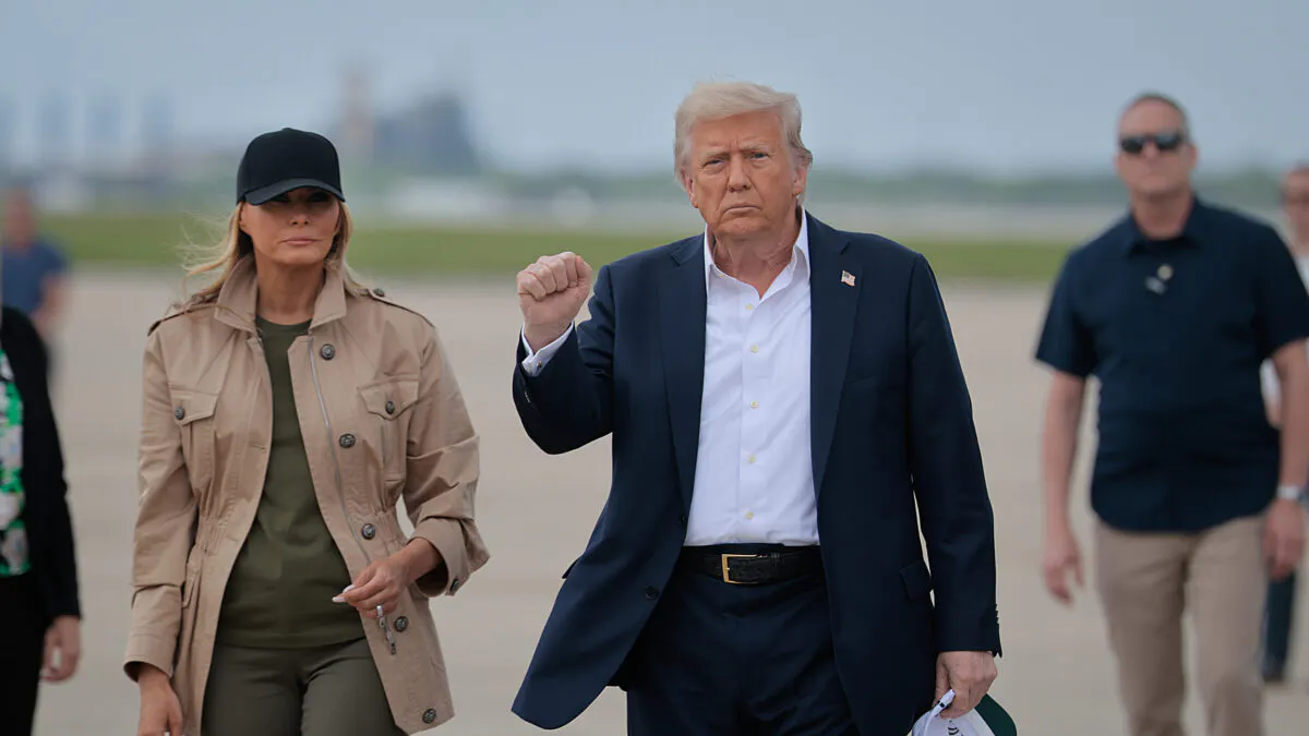 Trump Tours Texas Flood Zone As Death Toll Reaches 121