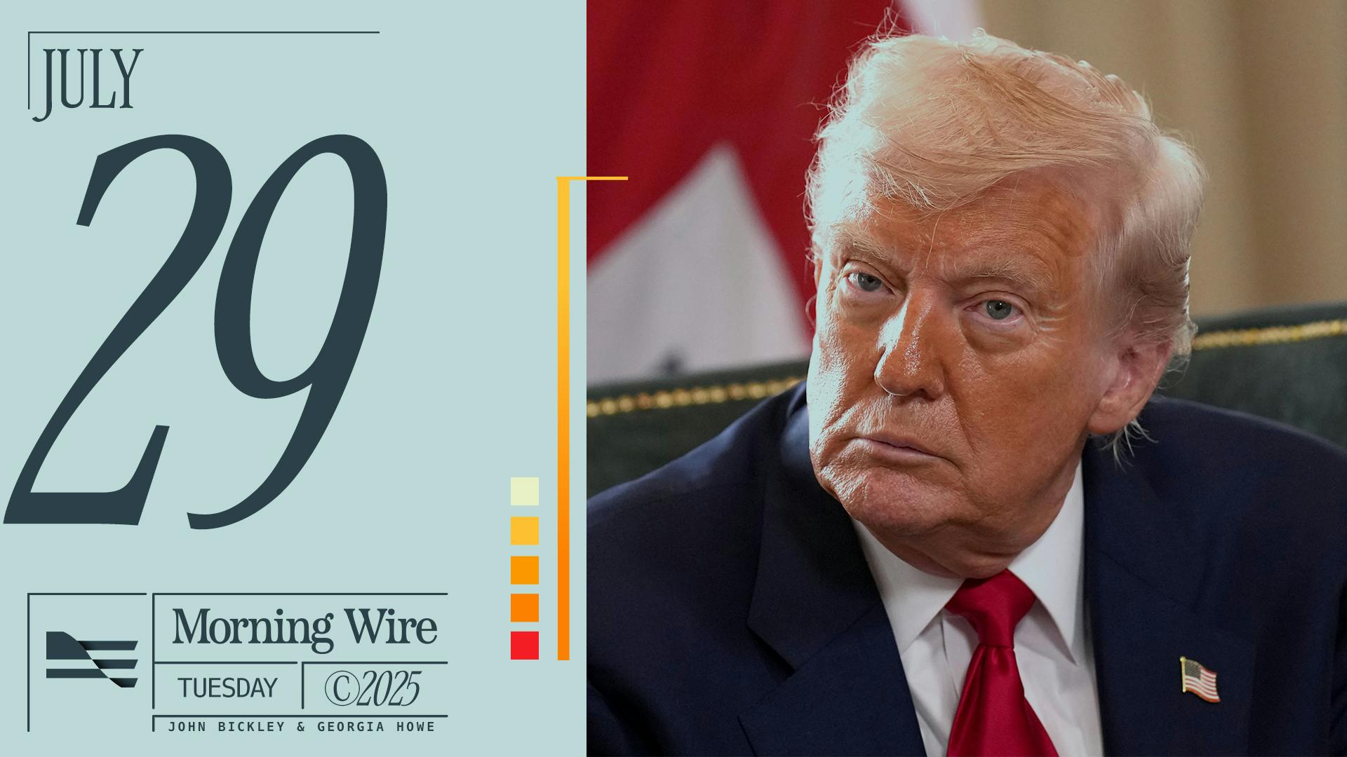 Morning Brief: Trump Pushes Putin With Tariff Ultimatum, Cincinnati Brawl & College Sports EO