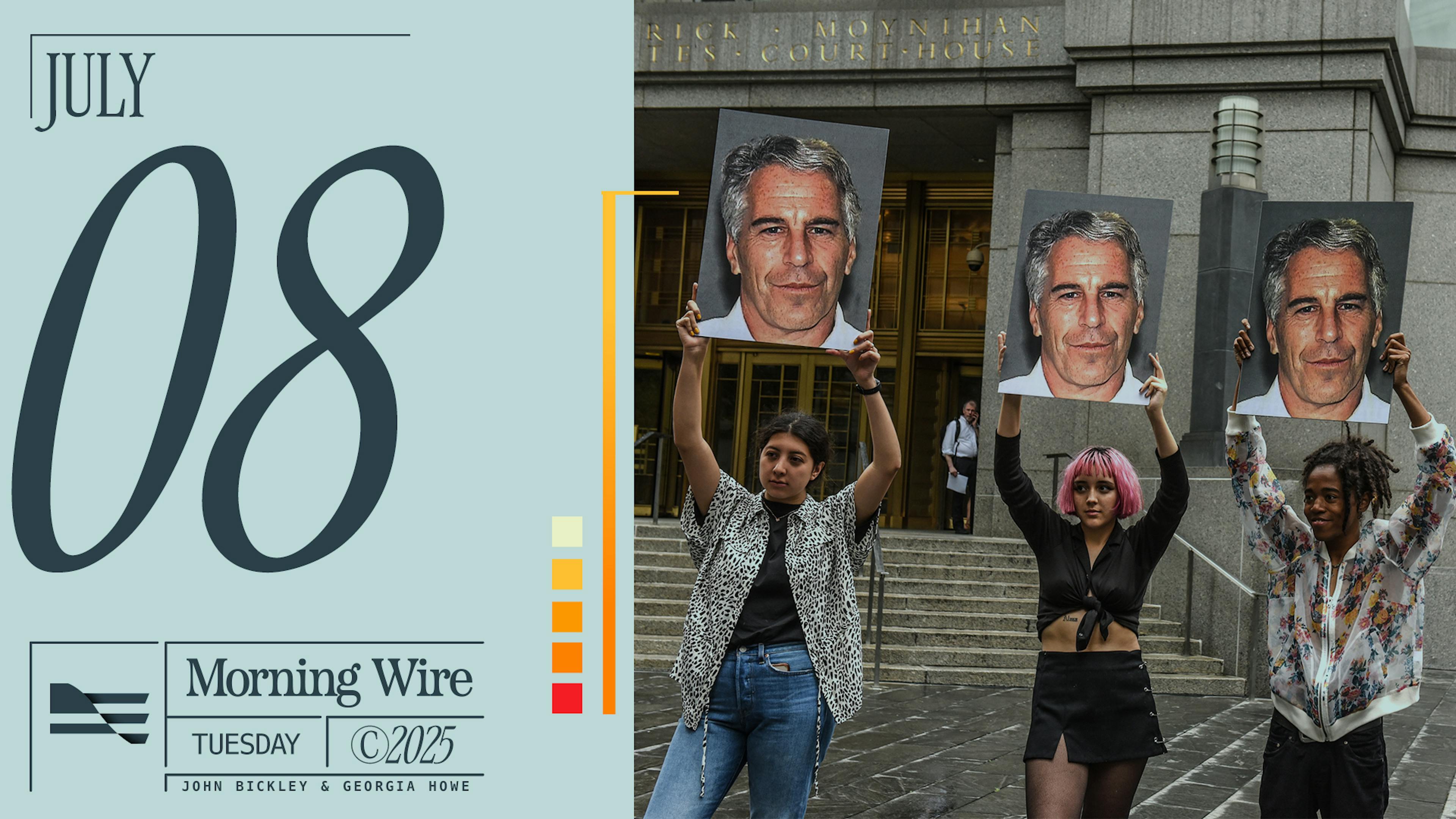Morning Brief: Epstein Case Drama, Trump Hosts Bibi & Russia Hoax Exposed