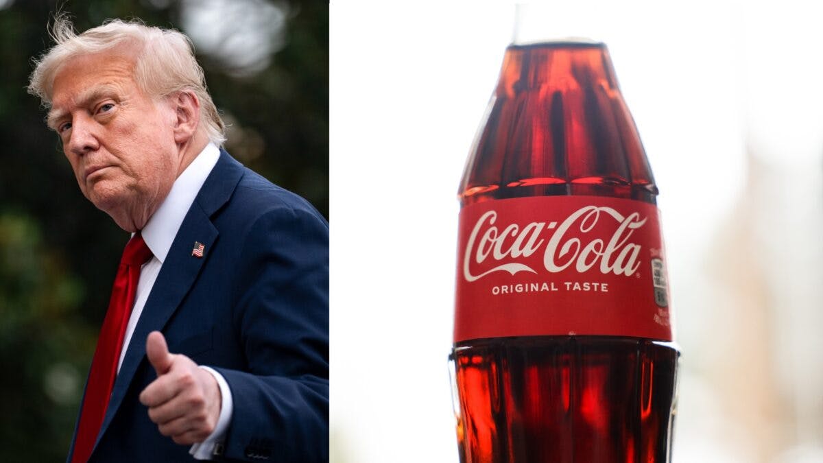 ‘It’s Just Better!’: Trump Says Coca-Cola Has Agreed To Use ‘Real Cane Sugar’ In U.S.