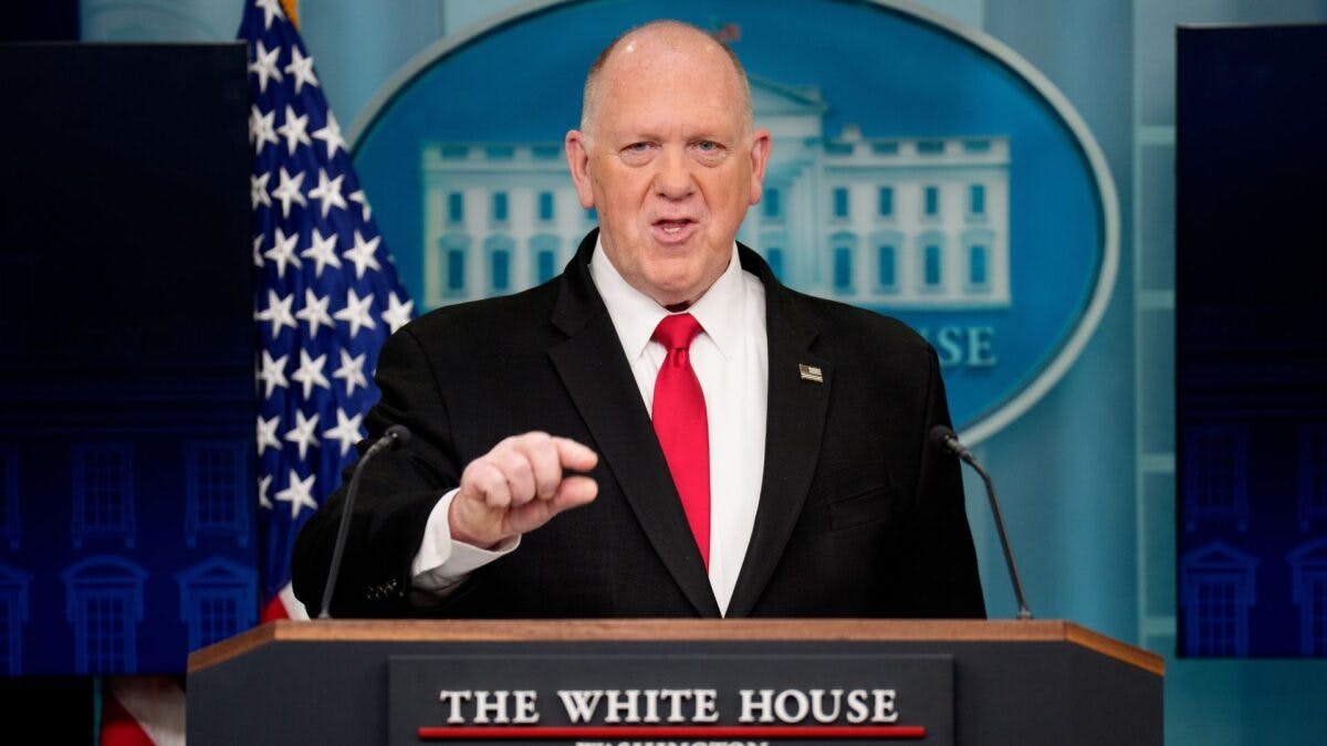 Border Patrol Saw Fewer Migrant Encounters Last Month Than One Single Day Under Biden, Homan Says