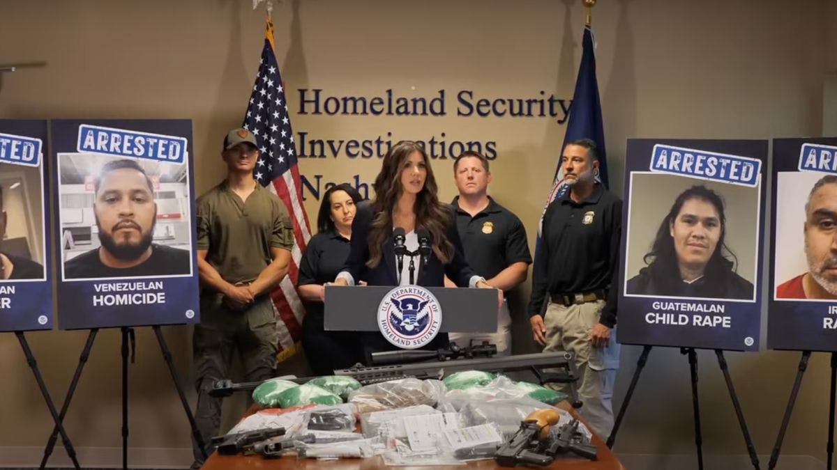 NextImg:Kristi Noem Accuses Nashville Mayor Of ‘Risking People’s Lives’ With Opposition To ICE