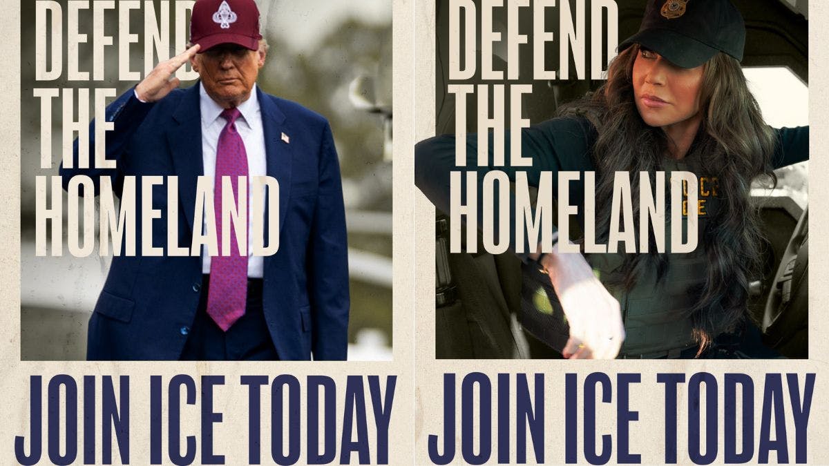 Trump Admin Launches New ICE Agent Recruitment Campaign: ‘Defend The Homeland’