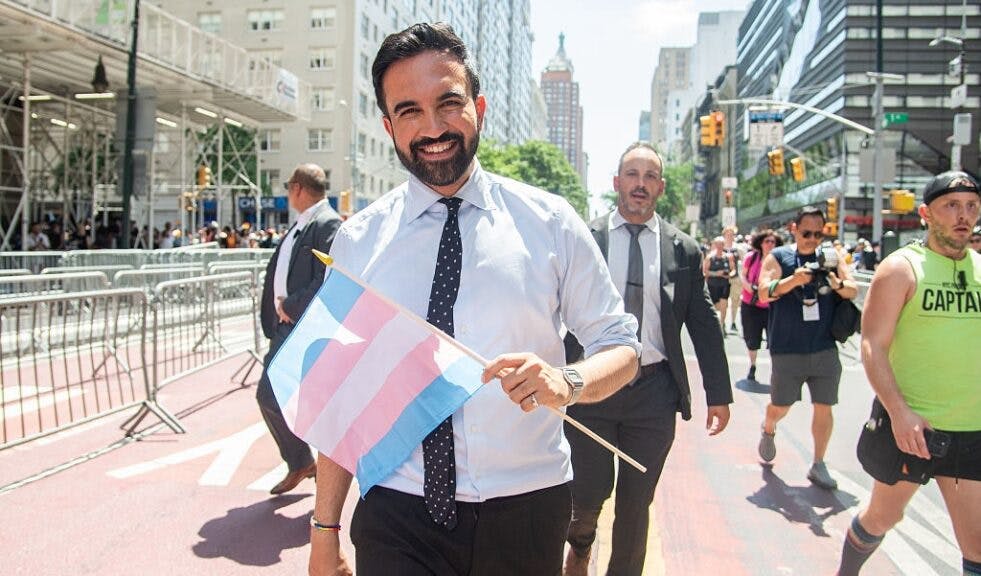 New York City mayoral candidate Zohran Mamdani attends the 2025 New York City Pride March on June 29, 2025 in New York City. (Photo by Noam Galai/Getty Images)