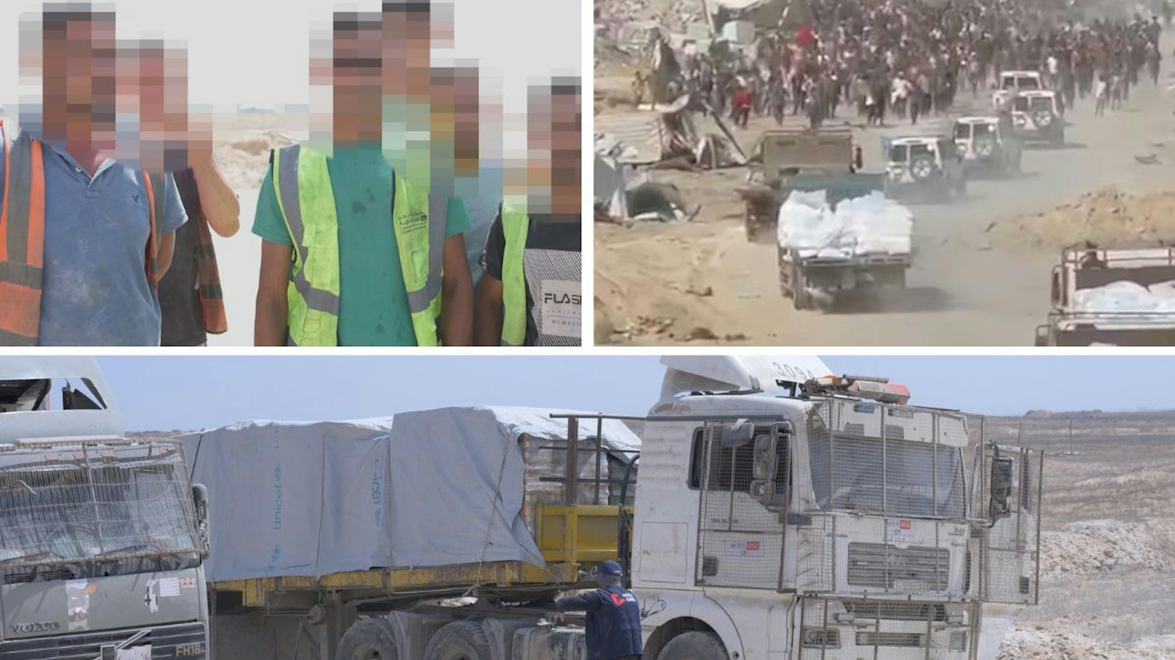 EXCLUSIVE FOOTAGE: Gaza Aid Truck Drivers Detail Attacks And Looting