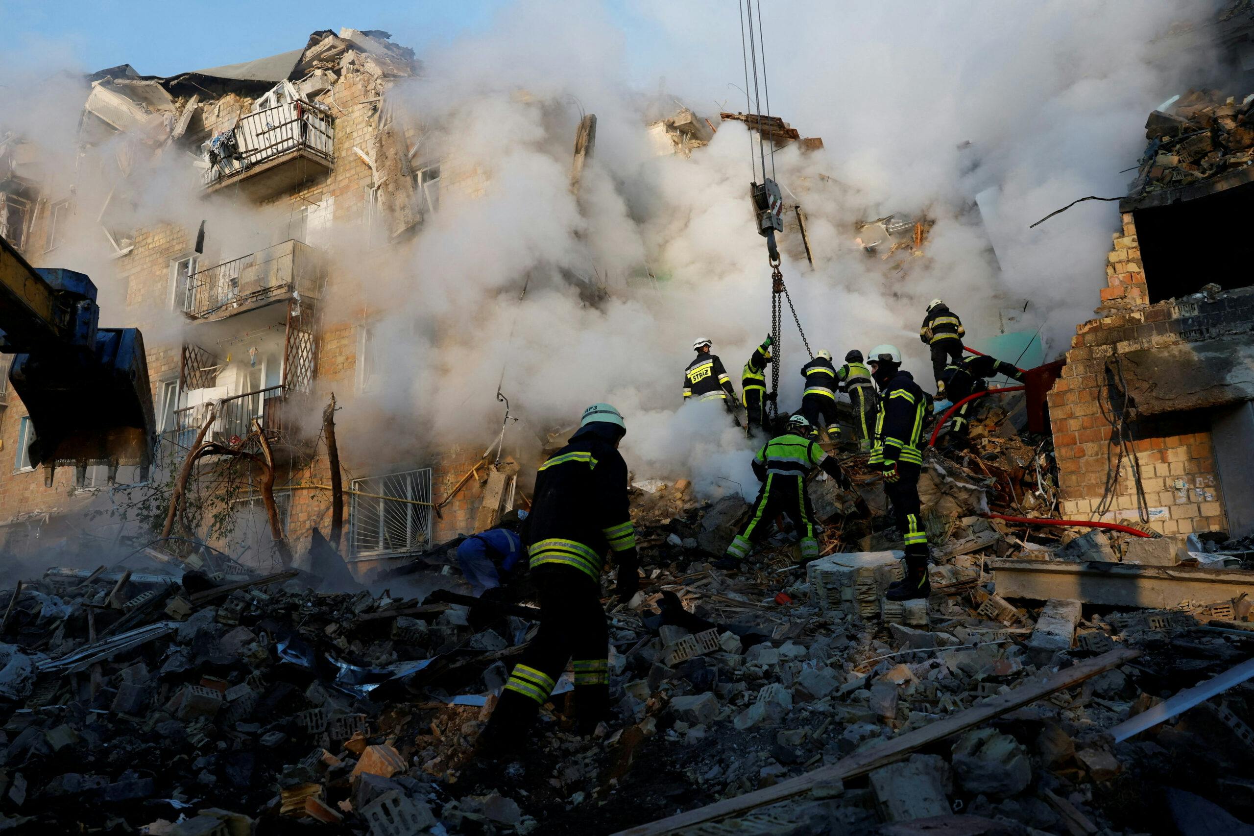 Putin Escalates: Russian Missiles Hit Ukraine, EU And British Buildings Targeted