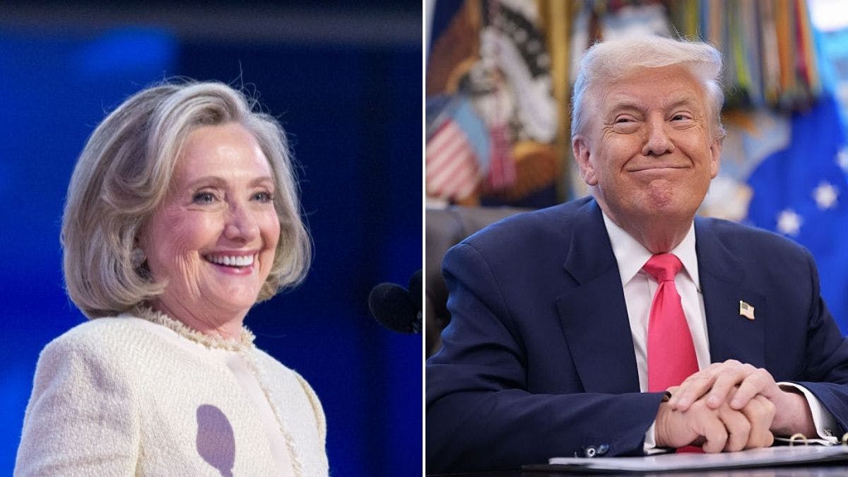 NextImg:Hillary Clinton Says She’ll Nominate Trump For Nobel Peace Prize If He Ends Russia-Ukraine War